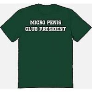 Danny Duncan Mirco Penis Club President Shirt size small